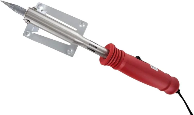 Alt view image 4 of 6 - MIYAKO 100 Watt Soldering Iron with High-Performance Ceramic Heater, Heavy Duty Pencil Style Welder with Plastic Handle, Replaceable Tip and Power Switch (74B8100)