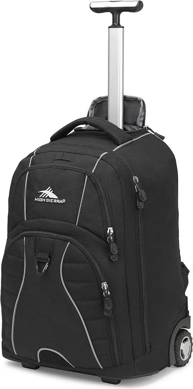 Main image of High Sierra Freewheel Wheeled Laptop Backpack, Black, One Size