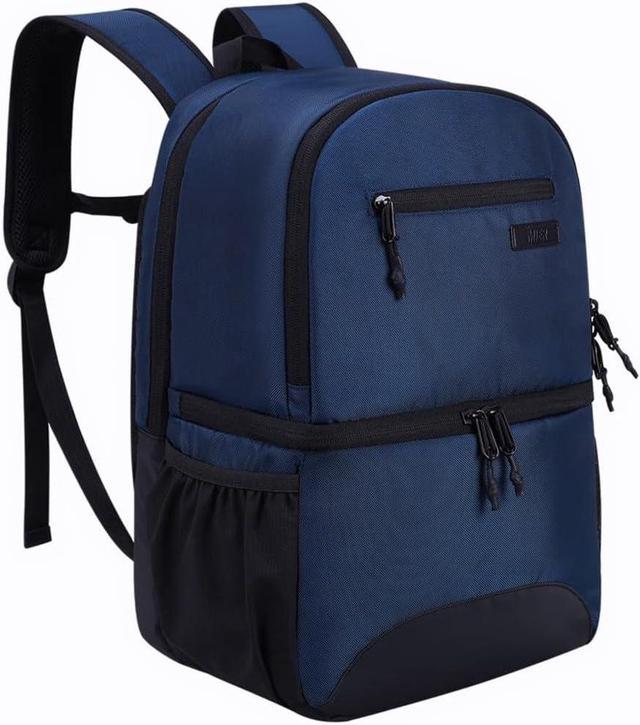 Backpack with insulated sales cooler compartment