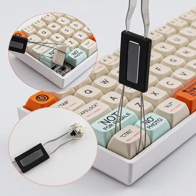 Alt view image 4 of 7 - Switch Tester Switch Opener Lube Station Professional Version Acrylic MX Box Switch Tester Kit for Custom Mechanical Keyboard Gateron Cherry Outemu Kailh Switches