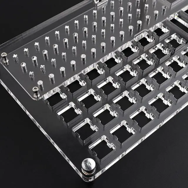 Alt view image 2 of 7 - Switch Tester Switch Opener Lube Station Professional Version Acrylic MX Box Switch Tester Kit for Custom Mechanical Keyboard Gateron Cherry Outemu Kailh Switches