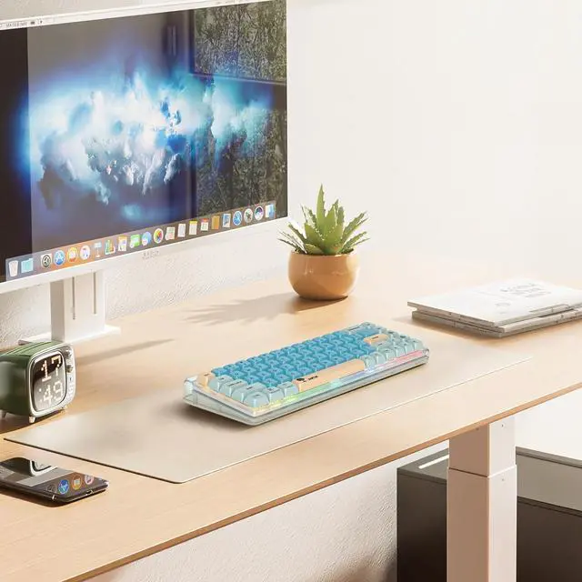 Alt view image 6 of 6 - Guffercty kred GTSP XDA Profile PBT Keycaps, 124-keys Custom Dye Sublimation keycaps US Layout with MAC Keycaps for Fullsize, Tenkeyless, Winkeyless, 75%, 65%, 60% Keyboard (Banyan)