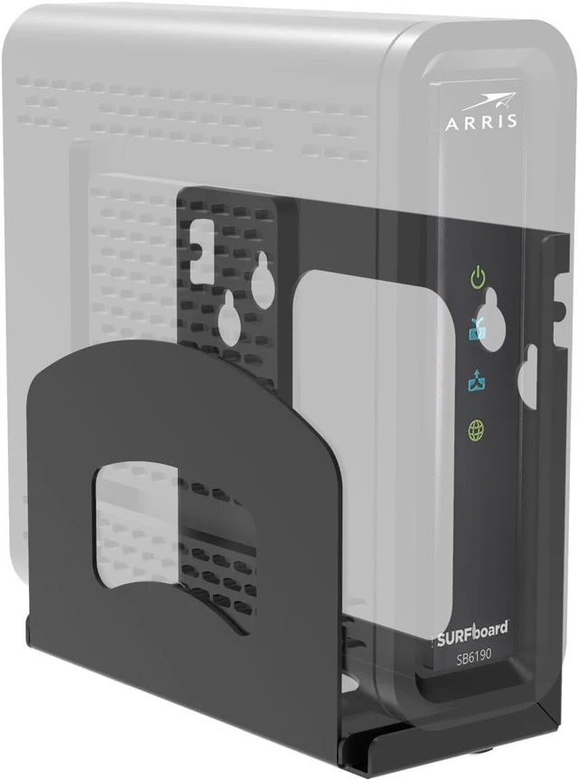 Alt view image 6 of 6 - Beiyier Cable Box Mount and Adjustable Wall Mount for Small Wide Devices, Like Streaming Media Devices, DVD Players and BoxesCableBoxM