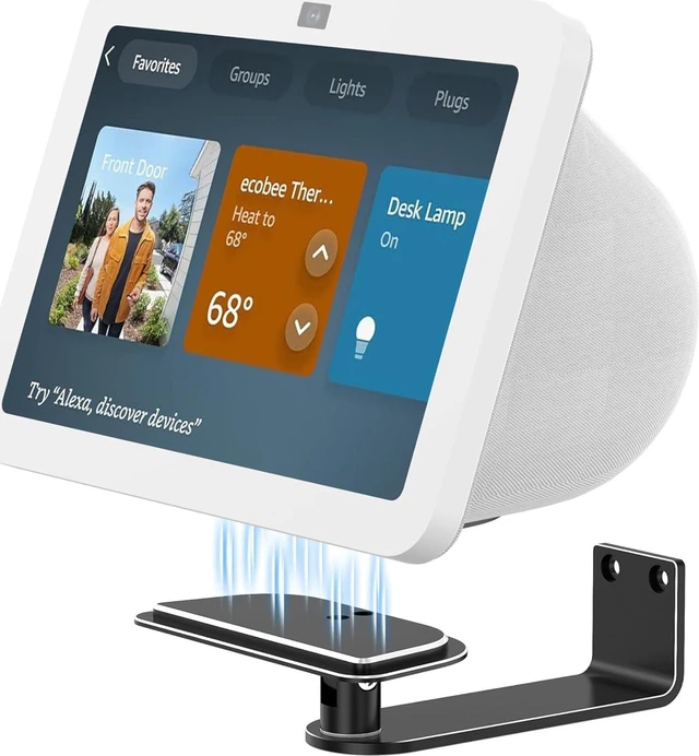 Main image of Laivli Wall Mount for Show 8 (3rd Gen), Aluminum Show 5 Stand with Strong Magnetic, Tilt Forward-Backward and Swivel Horizontally for Viewing, Smart Display Stand for Show 8 3rd Generation (Black)