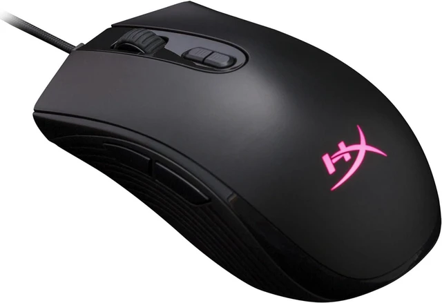 Main image of HyperX Pulsefire Core - RGB Gaming Mouse, Software Controlled RGB Light Effects & Macro Customization, Pixart 3327 Sensor up to 6,200DPI, 7 Programmable Buttons, Mouse Weight 87g,Black