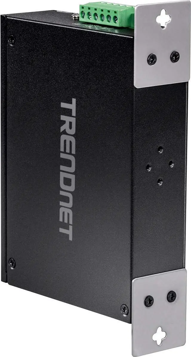 Alt view image 6 of 7 - TRENDnet 8-Port Industrial Fast Ethernet PoE+ DIN-Rail Switch,TI-PE80,8 x Fast Ethernet PoE+ Ports,IP30 Network Unmanaged Switch,200W PoE Power Budget, 1.6Gbps Switching Capacity, Lifetime Protection