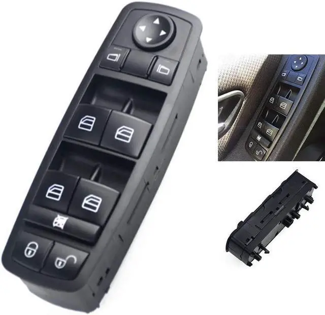 Main image of A1698206610 Electric Power Window Control Switch Front Left Driver Window Master Switch for Benz W169 W245 A/B180 A/B200