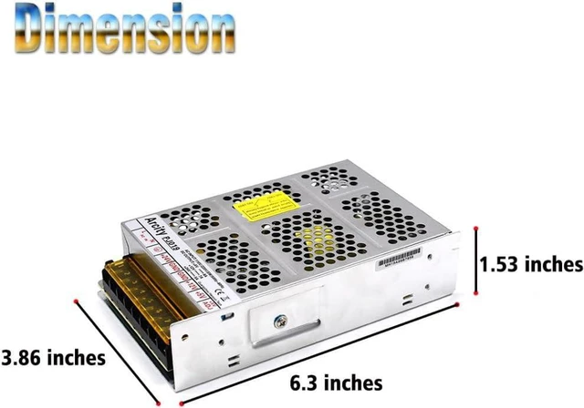 Alt view image 5 of 7 - Arcity 5V 12V 24V Output Switching Power Supply Unit Adjustable for Video Multi Games Machine Console Cocktail CCTV Computer DIY New