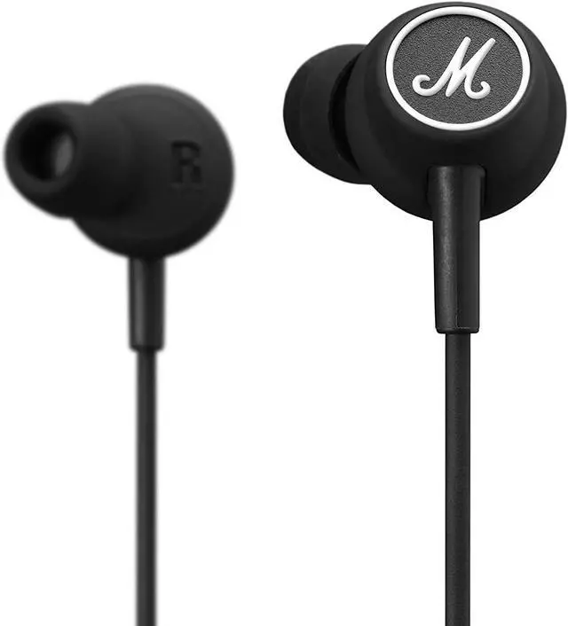 Alt view image 2 of 4 - MARSHALL 04090939 Mode Black and White in-Ear Headphone 7x3x2
