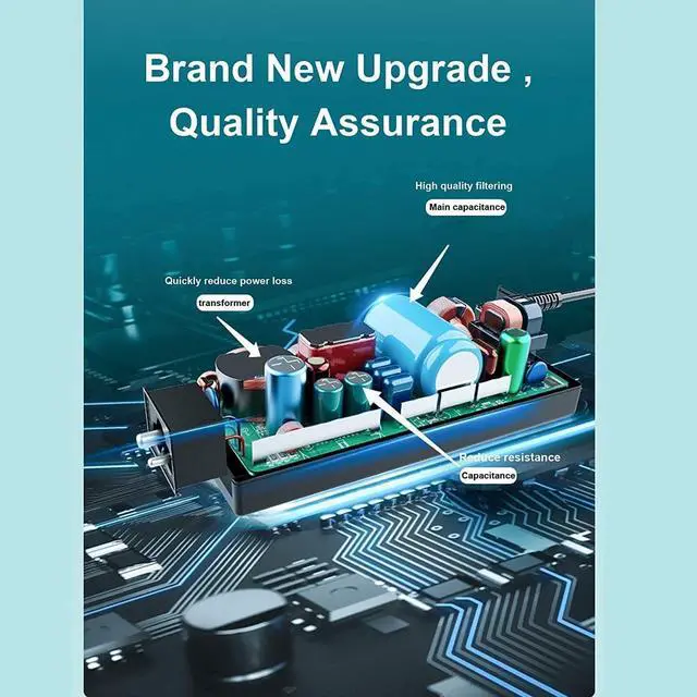 Alt view image 5 of 7 - 45W USB C Laptop Charger Fit for Acer Chromebook A18-045N1A A16-045n1A N17Q9 N17Q8 N18Q12 N18Q5 N18Q6 N16Q10 N17Q5 N18Q3 N19Q3 Spin 311 315 11 13 R13 15 CP315 CB315 Type C Laptop Charger