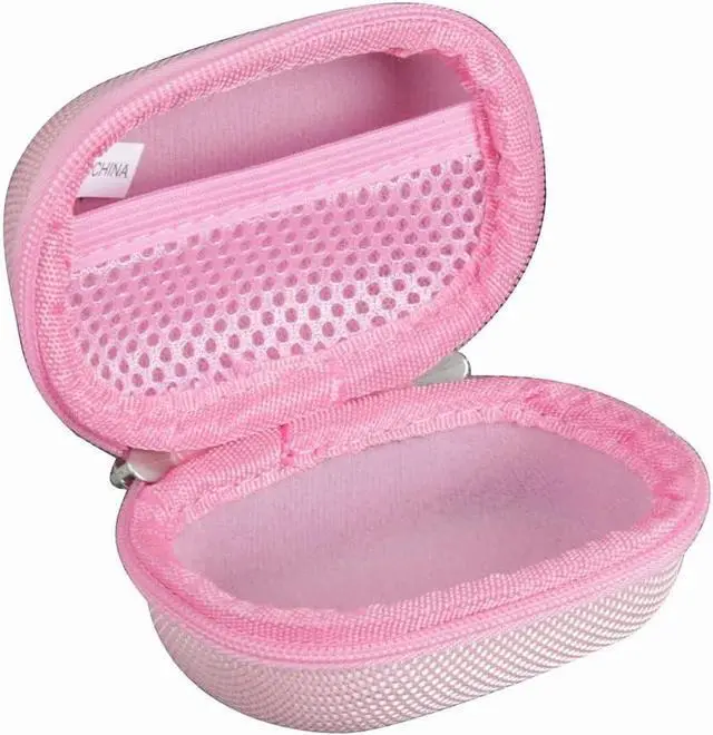 Alt view image 3 of 6 - Hermitshell Hard Travel Case for iWALK 3350mAh / iWALK 4500mAh Ultra-Compact Power Bank (Only Case) (Pink)