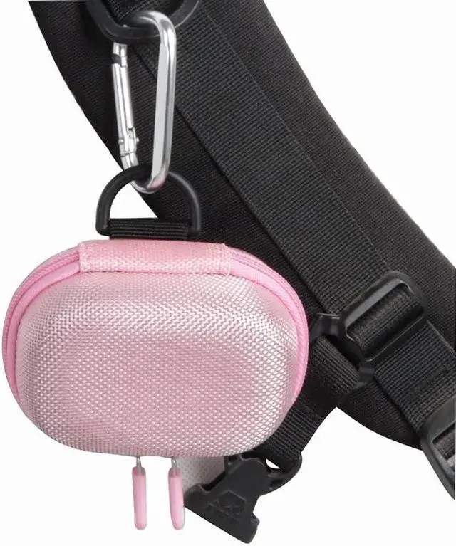 Alt view image 6 of 6 - Hermitshell Hard Travel Case for iWALK 3350mAh / iWALK 4500mAh Ultra-Compact Power Bank (Only Case) (Pink)