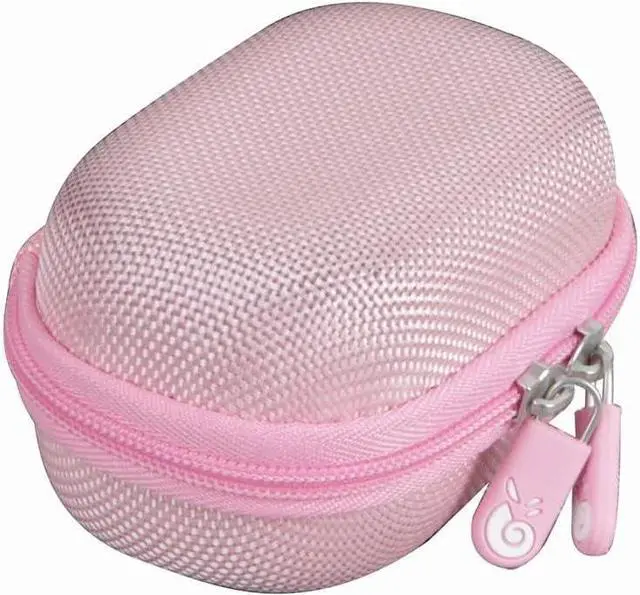 Alt view image 5 of 6 - Hermitshell Hard Travel Case for iWALK 3350mAh / iWALK 4500mAh Ultra-Compact Power Bank (Only Case) (Pink)