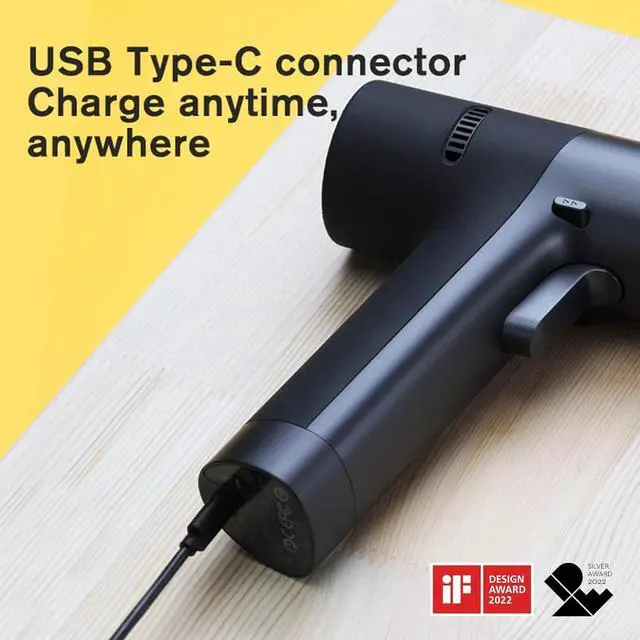 Alt view image 5 of 6 - HOTO Brushless Drill, 12V Cordless Power Drill with LED Display, 30 Gears 2 Working Modes, 3/8 Inch Keyless Chuck, 266 in-lbs (30N·m) Torque, 2000mAh Battery, 10 Bits & 8 Drill Bits