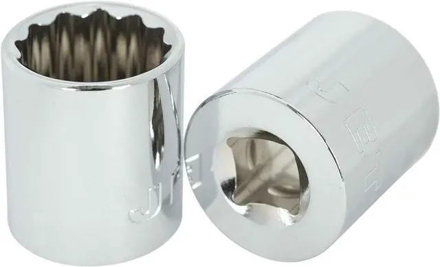 Alt view image 5 of 7 - JET 12-Piece 3/8-inch Drive Metric, Regular, 12 Point, Chrome Socket Set, 601234
