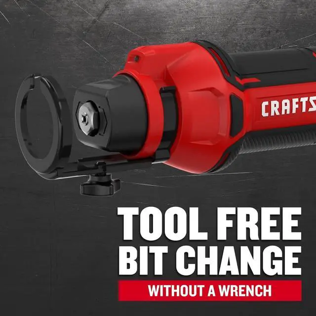 Alt view image 2 of 7 - CRAFTSMAN 20V MAX Cordless Drywall Cutting, Tool Only (CMCE200B)