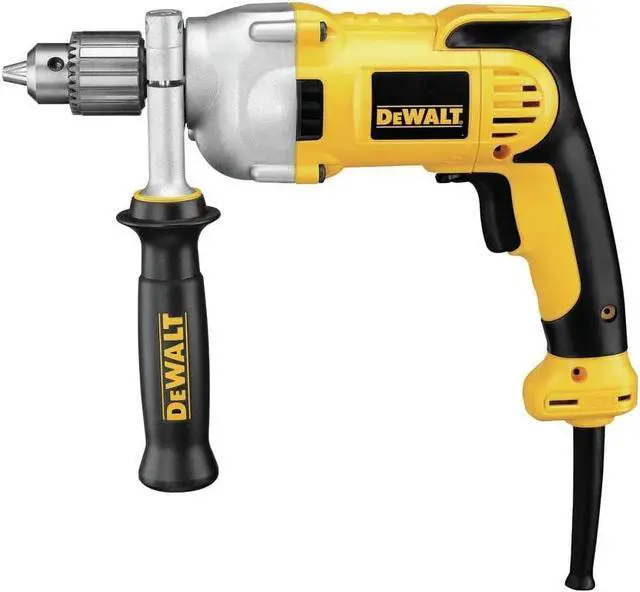 Main image of DEWALT Electric Drill, Pistol-Grip, 1/2-Inch, 10-Amp (DWD210G) , Yellow
