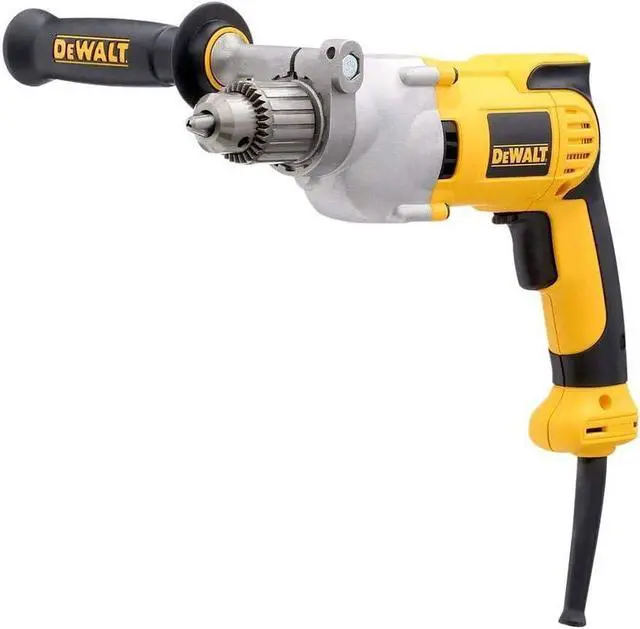 Alt view image 3 of 7 - DEWALT Electric Drill, Pistol-Grip, 1/2-Inch, 10-Amp (DWD210G) , Yellow