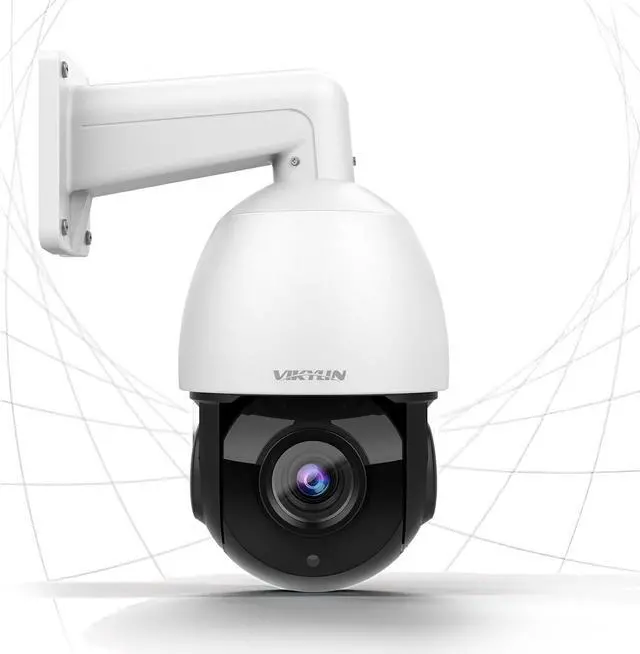 Main image of Outdoor 4K 8MP Auto Tracking PTZ PoE IP Camera, Pan Tilt 25x Optical Zoom 4.4-110mm Lens with Human/Vehicle Detection, 2-Way Talk,Auto Cruise,328ft IR,IP66,SD(512GB)