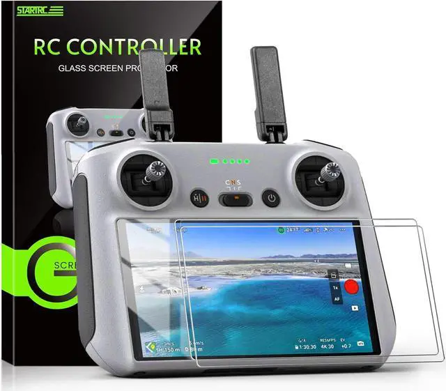 Main image of STARTRC Mini 4 Pro Anti-Glare Matte Tempered Glass Screen for DJI Mini 4 Pro/Mini 3 Pro/Mini 3/Air 3/Air 2S/Mavic 3 Pro/Mavic 3 Classic RC/RC 2 Controller Accessories (2 PACK)