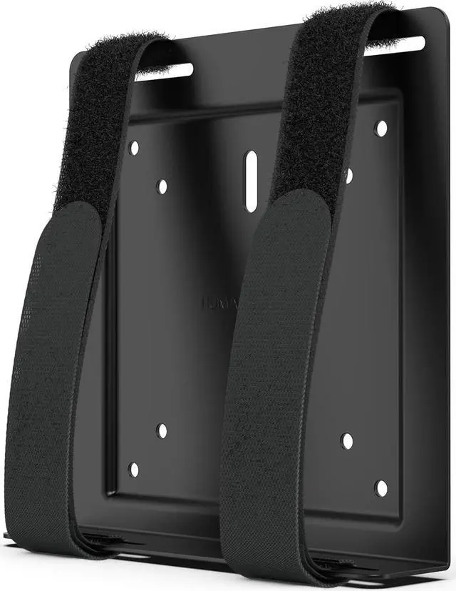 Main image of HumanCentric Universal Wall and VESA Mount, Adjustable Strap for Small Computers, UPS Units, Cable Boxes, Modems and Other Electronic Devices, Mounts on The Wall or Back of a Computer Monitor