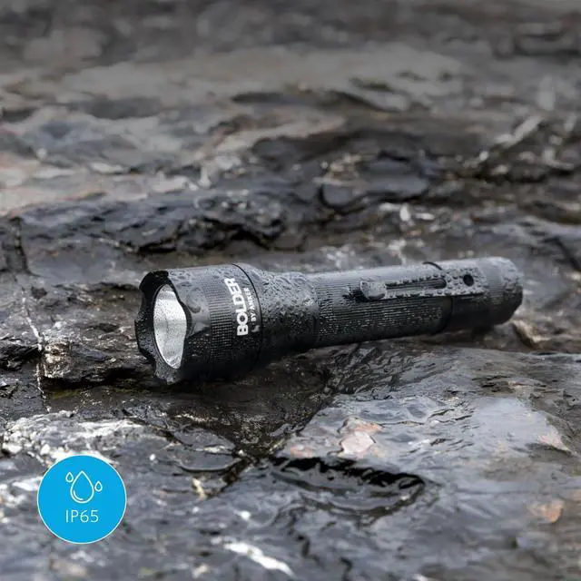 Alt view image 5 of 7 - Bolder LC40 Flashlight LED Torch Super Bright 400 Lumens CREE LED IPX5 Water Resistant 5 Modes High/Medium/Low/Strobe/SOS Indoor/Outdoor (Camping Hiking and Emergency Use)