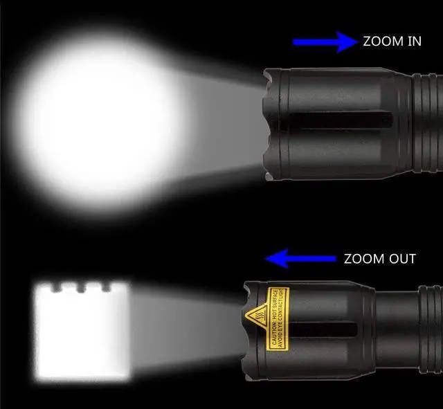 Alt view image 4 of 6 - ALONEFIRE X004 Multicolor Flashlight Red Light Green Light USB Rechargeable Blue Light Flashlight RGB Color Changing Waterproof with Battery, Charger for Night Observation Astronomy Aviation Tracking