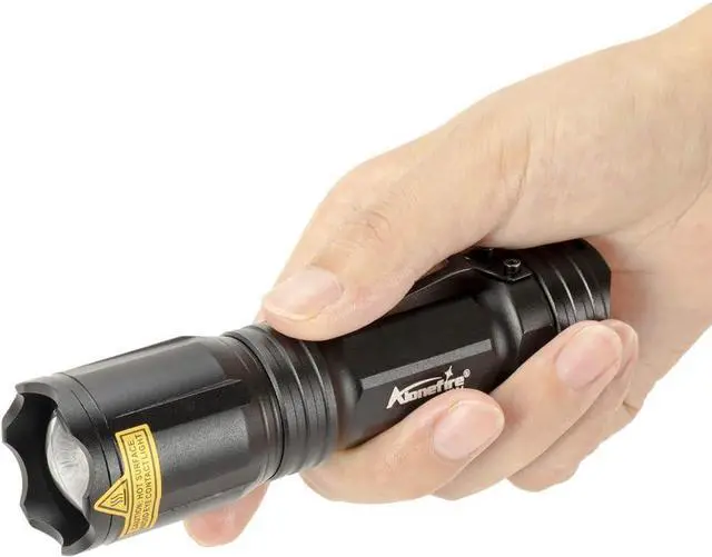 Alt view image 5 of 6 - ALONEFIRE X004 Multicolor Flashlight Red Light Green Light USB Rechargeable Blue Light Flashlight RGB Color Changing Waterproof with Battery, Charger for Night Observation Astronomy Aviation Tracking
