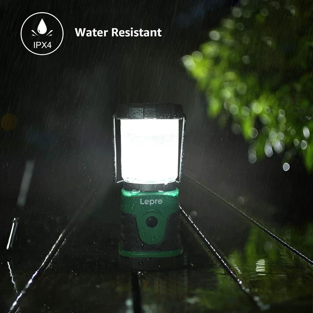 Alt view image 7 of 7 - Lepro Portable LED Camping Lantern 2-Pack, 350LM Bright Camping Light with 4 Lighting Modes Battery Powered Camping Lamp for Outdoor, Car Camping, Tent, Power Outage, Emergency