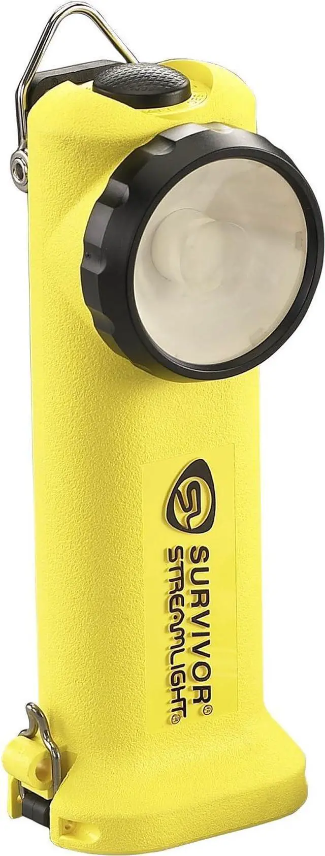 Main image of 90513 Survivor 175-Lumen Right-Angle Flashlight, Yellow