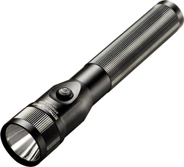 Main image of Streamlight 75710 Stinger 425-Lumen Flashlight, Black | 425 lumens; rechargeable capable; multi-mode lighting; IPX7 waterproof; impact-resistance tested