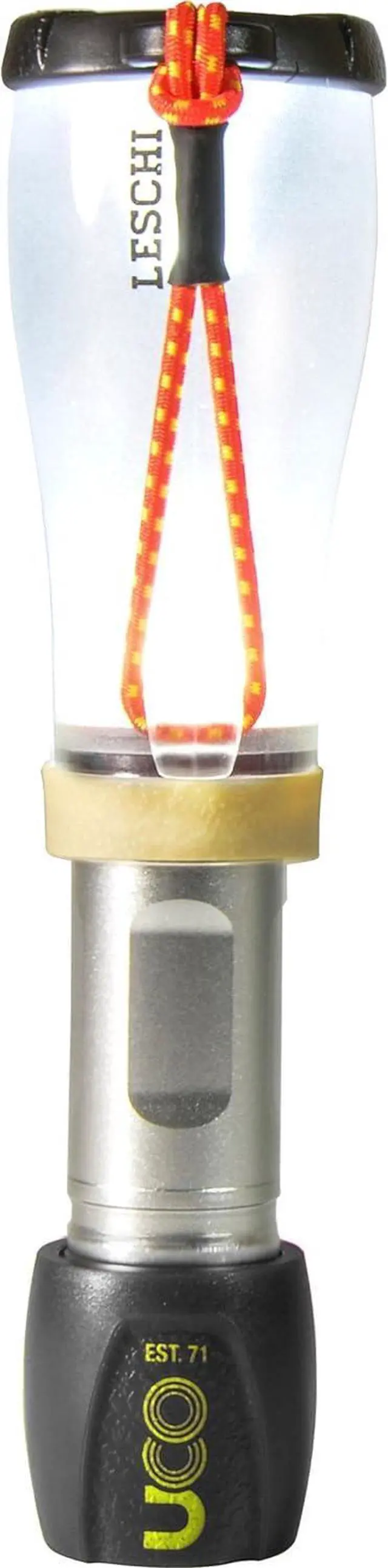 Alt view image 3 of 7 - UCO Leschi Lantern, 110 Lumen Camping Lantern and Battery-Powered LED Flashlight with Dimmer and Strobe