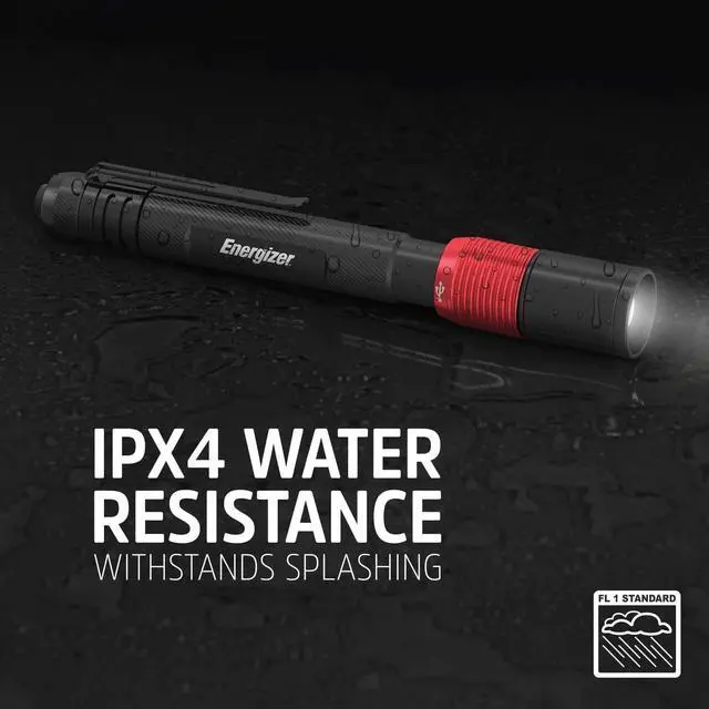 Alt view image 4 of 7 - X400 Rechargeable Pen Light Water Resistant Mini Flashlight Bright 400 Lumens LED Work Light for Mechanic Tools (USB Cable Included)