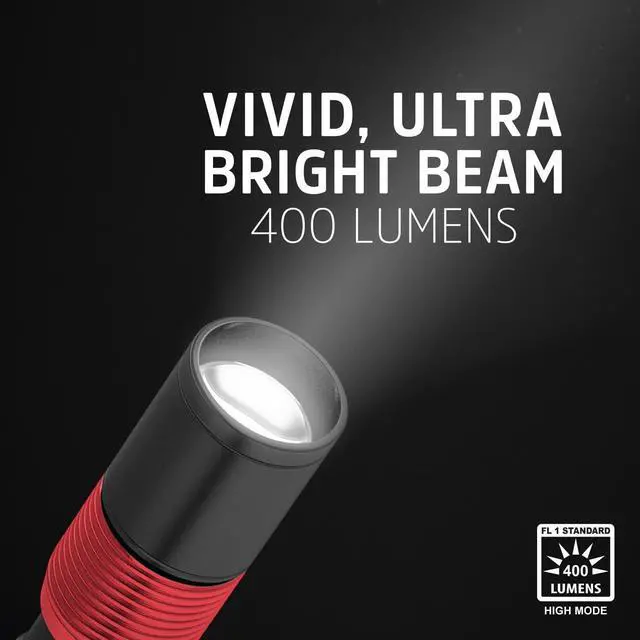 Alt view image 5 of 7 - X400 Rechargeable Pen Light Water Resistant Mini Flashlight Bright 400 Lumens LED Work Light for Mechanic Tools (USB Cable Included)