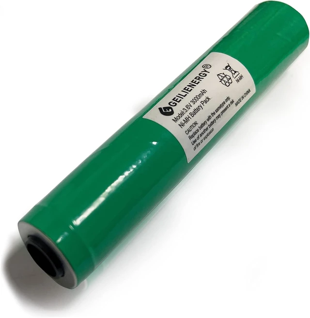 Alt view image 2 of 7 - 3.6V 3000mAh 75375 Battery (4PACK) Compatible with Stinger 75375 75175 75176 LED HP, XT,DS,PolyStinger, Pelican M9, FL126 Flashlight