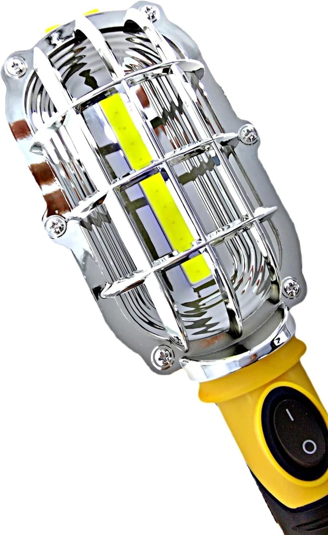 Alt view image 4 of 4 - DobryDom 3 in 1 Handy Cordless Ultra Bright COB Work Light with Magnetic Base and Hook