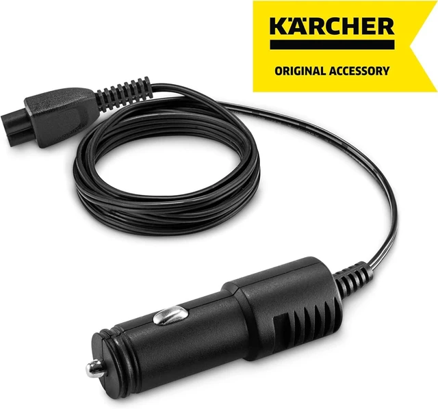 Alt view image 2 of 5 - Car Charger Cable for Kärcher EDI 4 Electric Ice Scraper and OC 3 Mobile Outdoor Cleaner