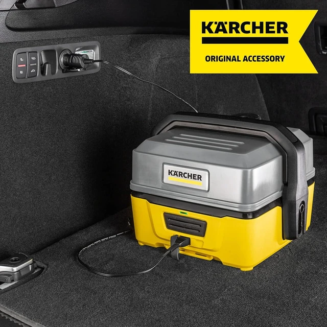 Alt view image 4 of 5 - Car Charger Cable for Kärcher EDI 4 Electric Ice Scraper and OC 3 Mobile Outdoor Cleaner