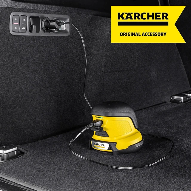 Alt view image 5 of 5 - Car Charger Cable for Kärcher EDI 4 Electric Ice Scraper and OC 3 Mobile Outdoor Cleaner