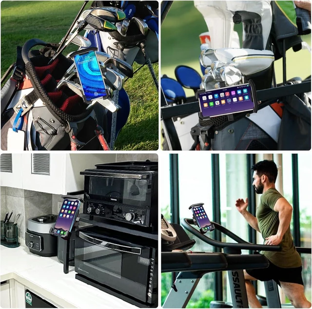 Alt view image 7 of 7 - Roykaw Golf Cart Magnetic Phone Holder Mount Compatible with EZGO/Club Car/Yamaha, Compatible with iPhone/Galaxy/Google Pixel, Ultra Strength Magnet/360° Rotatable/One-Handed Pick & Place