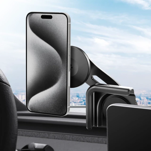 Alt view image 2 of 7 - TapLock Adhesive-Free MagSafe Tesla Phone Mount for Tesla Model Y