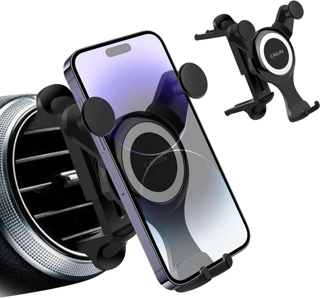 Main image of Car Phone Holder Mount Compatible with Mercedes Benz C-Class, E-Class,S-Class,B-Class,A-Class, GLC/GLE/GLS/GLB/GLA-Class 2016-2024 & Mini Cooper, Mercedes Benz Accessories