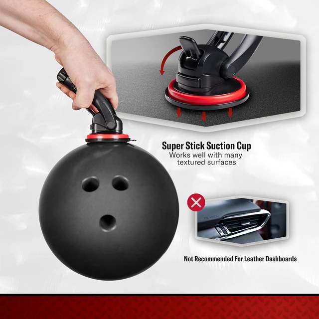 Alt view image 6 of 7 - Custom Accessories 23383 Universal Super Stick Windshield/Dash Mount Phone/Tablet Holder