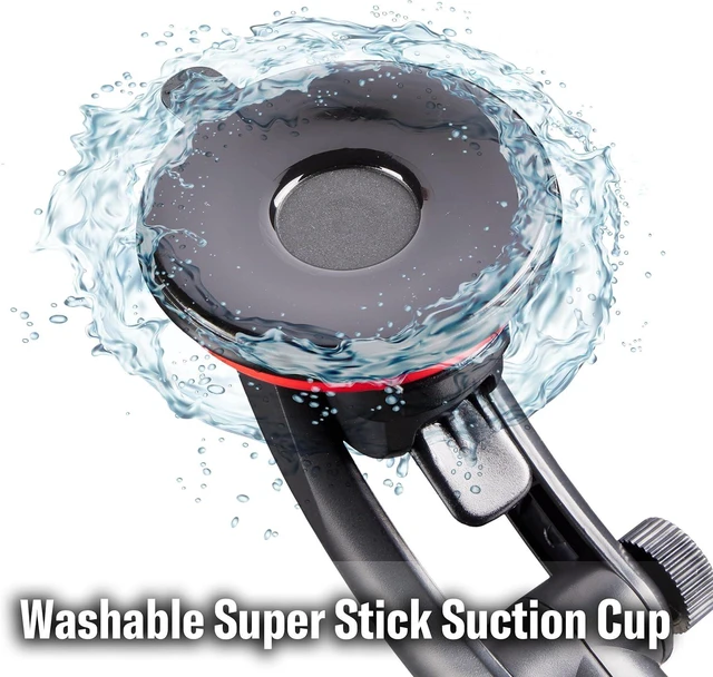 Alt view image 7 of 7 - Custom Accessories 23383 Universal Super Stick Windshield/Dash Mount Phone/Tablet Holder