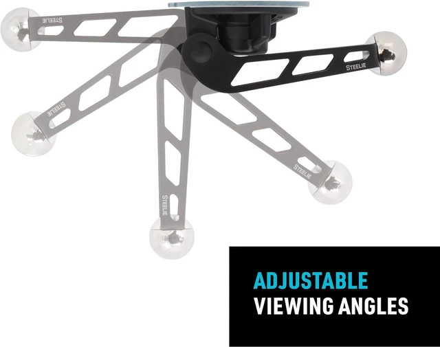 Alt view image 7 of 7 - Nite Ize Original Steelie Windshield Mount - Additional Car Windshield Mount for Steelie Magnetic Mounting System
