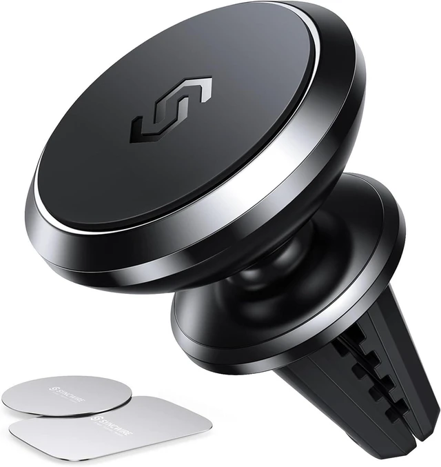 Main image of Syncwire Magnetic Phone Holder for Car, Super Strong Magnet Phone Holder Mount Air Vent 360° Rotatable Cell Phone Holder Mount for Car Compatible iPhone, Samsung, Galaxy, Xiaomi, Huawei, LG