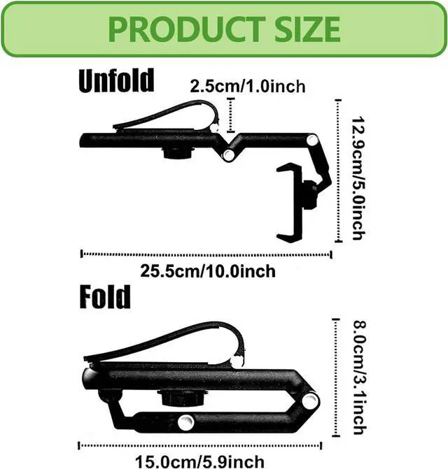 Alt view image 2 of 7 - Sun Visor Car Phone Holder 360° Rearview Phone Holder for Car Sun Visor Retractable Car Phone Mount Compatible with iPhone/Android/