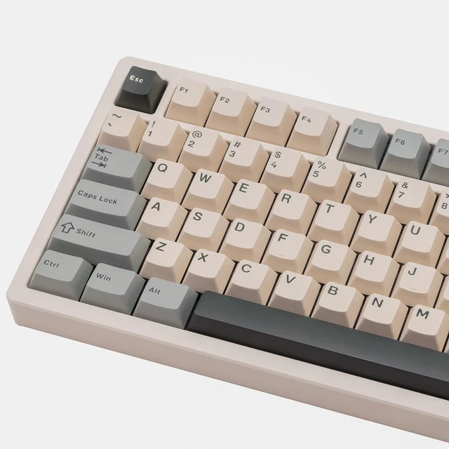 Alt view image 4 of 7 - KEEBMONKEY PMO Wave 75 CNC Aluminum Quick Release Tri-Mode Wireless Gaming Keyboard,QMK/VIA Tri-Mode Mechanical Keyboard with 8000mAh Battery,Hot-Swappable with RGB for Windows/Mac/PC (Pro Black)