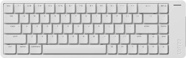 Main image of Flow2 Low-Profile Mechanical Keyboard, Aluminum Alloy with Surfer Linear Switches, Rechargeable Wireless Keyboards with 3 Mode Connections for Windows, macOS (Silver, 68)