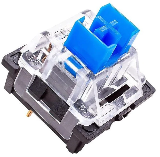 Main image of OUTEMU Keyboard Switches, Pack 65 -Clicky&Tactile - DIY Replacement MX Switches for Mechanical Gaming Keyboard - Blue